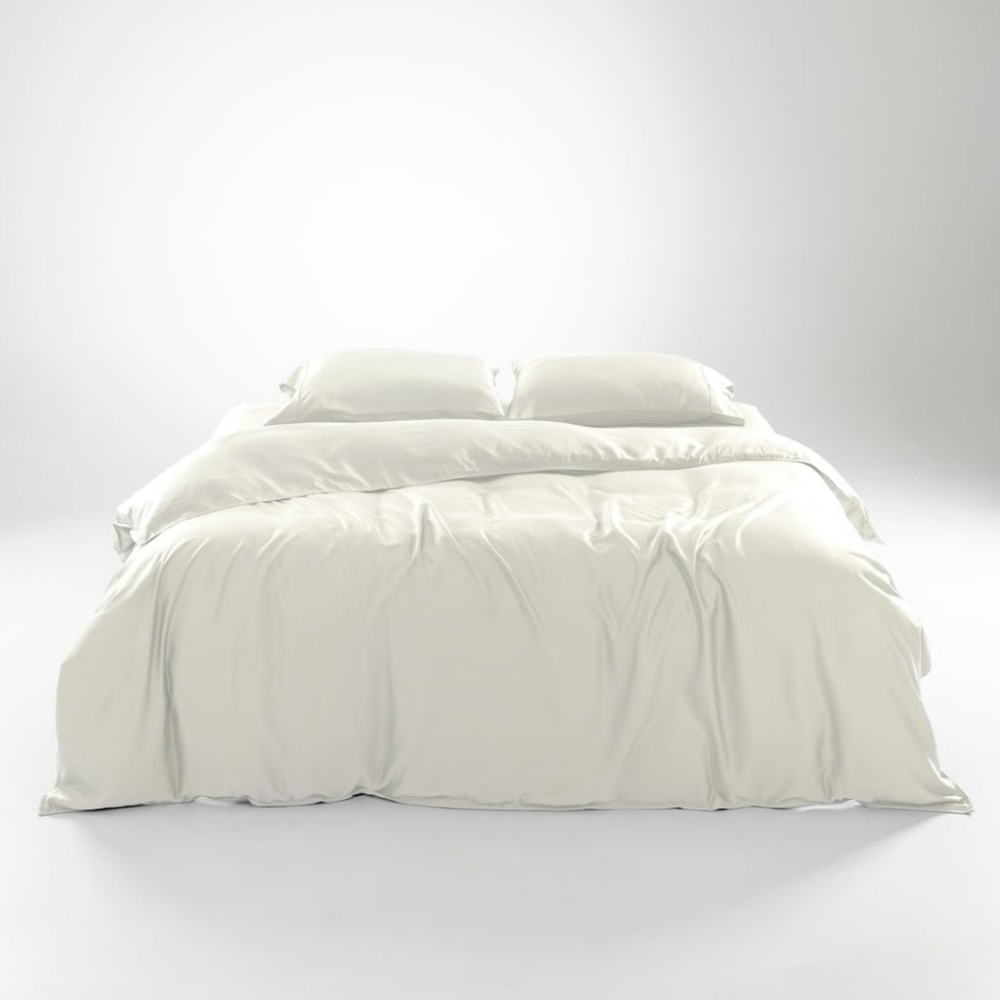 OliveCrate 100% Eucalyptus KING Duvet Ivory Cooling, Breathable, Hypoallergenic